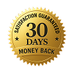 30 days money back guarantee