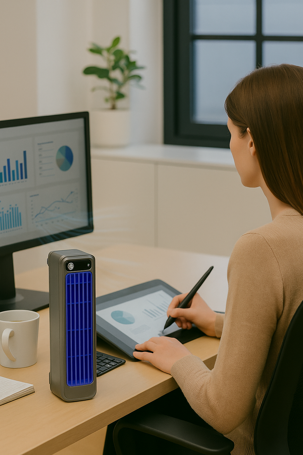 Vital Cooling Breeze in a home office