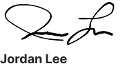 Jordan Lee signature